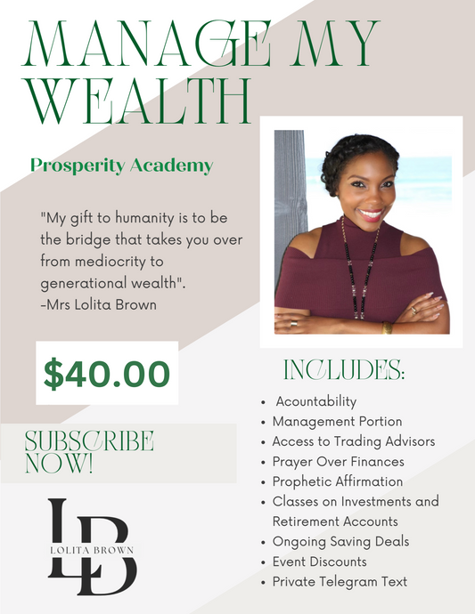 Manage My Wealth - Prosperity Academy